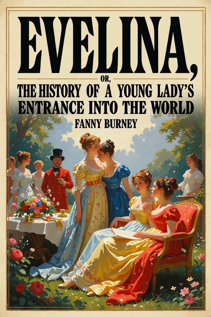 Cover of Evelina, Or, the History of a Young Lady's Entrance into the World by Fanny Burney
