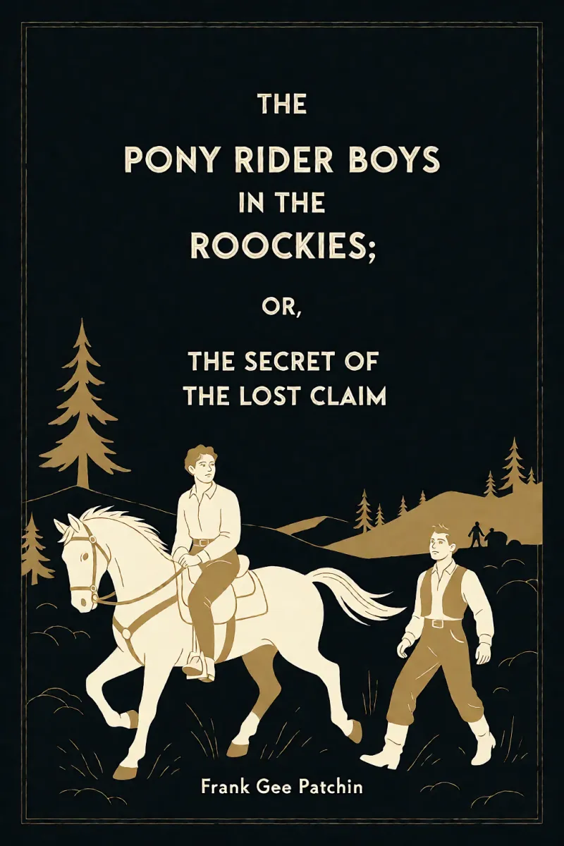 Cover of The Pony Rider Boys in the Rockies; Or, The Secret of the Lost Claim by Frank Gee Patchin
