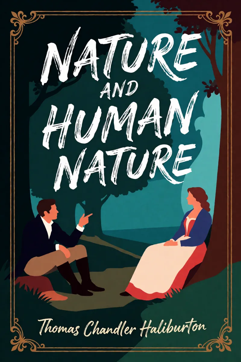 Cover of Nature and Human Nature by Thomas Chandler Haliburton