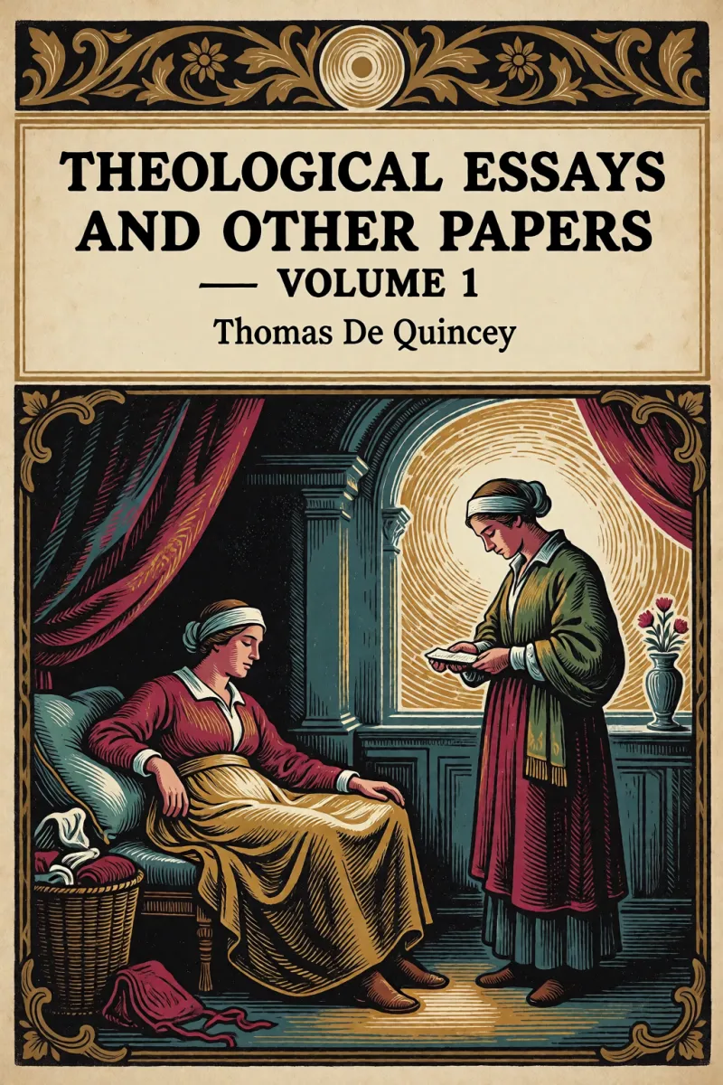 Cover of Theological Essays and Other Papers — Volume 1 by Thomas De Quincey