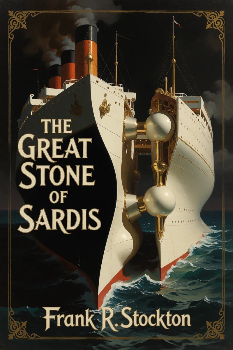 Cover of The Great Stone of Sardis by Frank R. Stockton