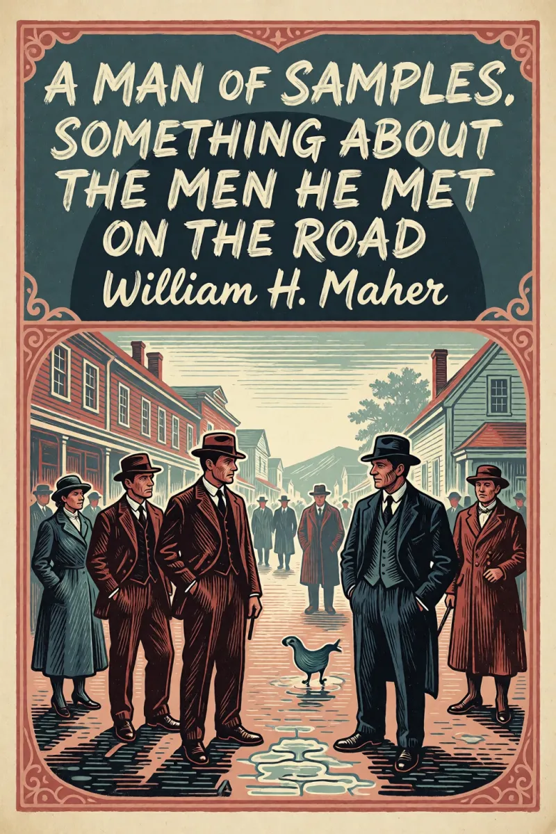 Cover of A Man of Samples. Something about the men he met "On the Road" by William H. Maher