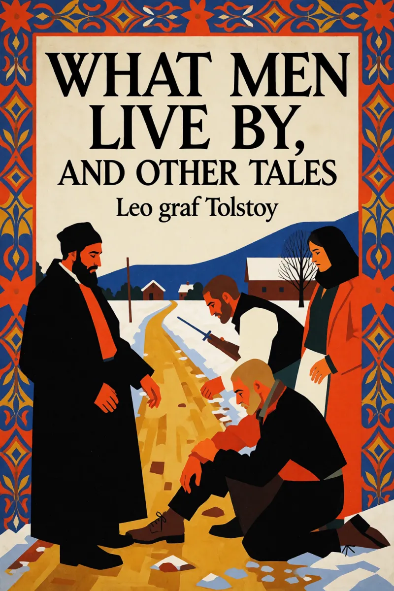 Cover of What Men Live By, and Other Tales by Leo graf Tolstoy
