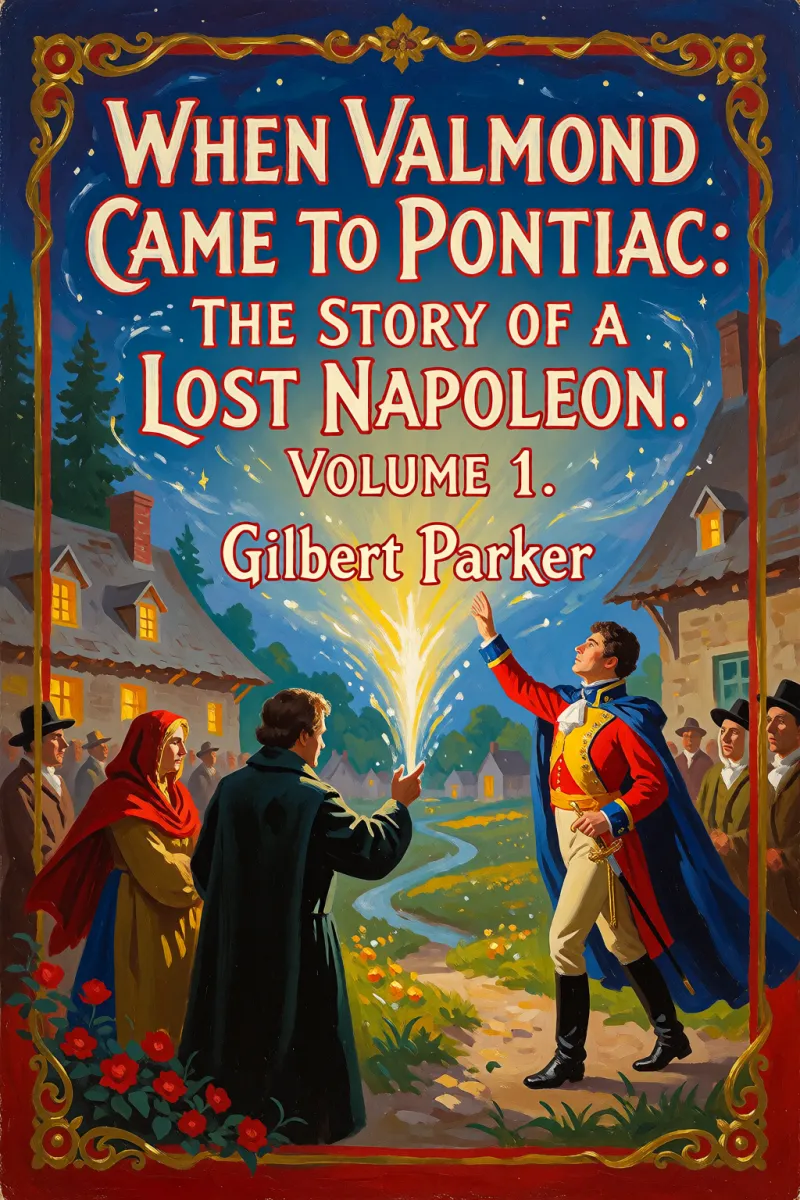 Cover of When Valmond Came to Pontiac: The Story of a Lost Napoleon. Volume 1. by Gilbert Parker