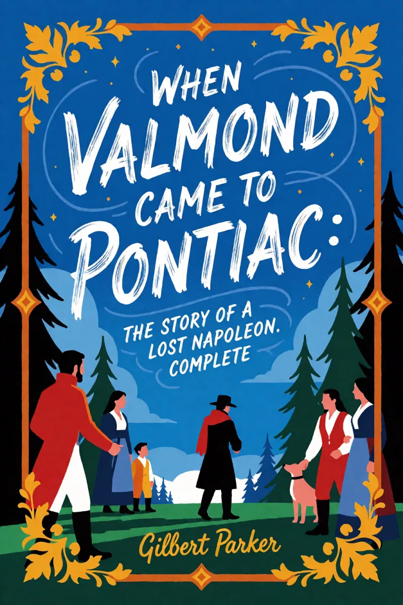Cover of When Valmond Came to Pontiac: The Story of a Lost Napoleon. Complete by Gilbert Parker