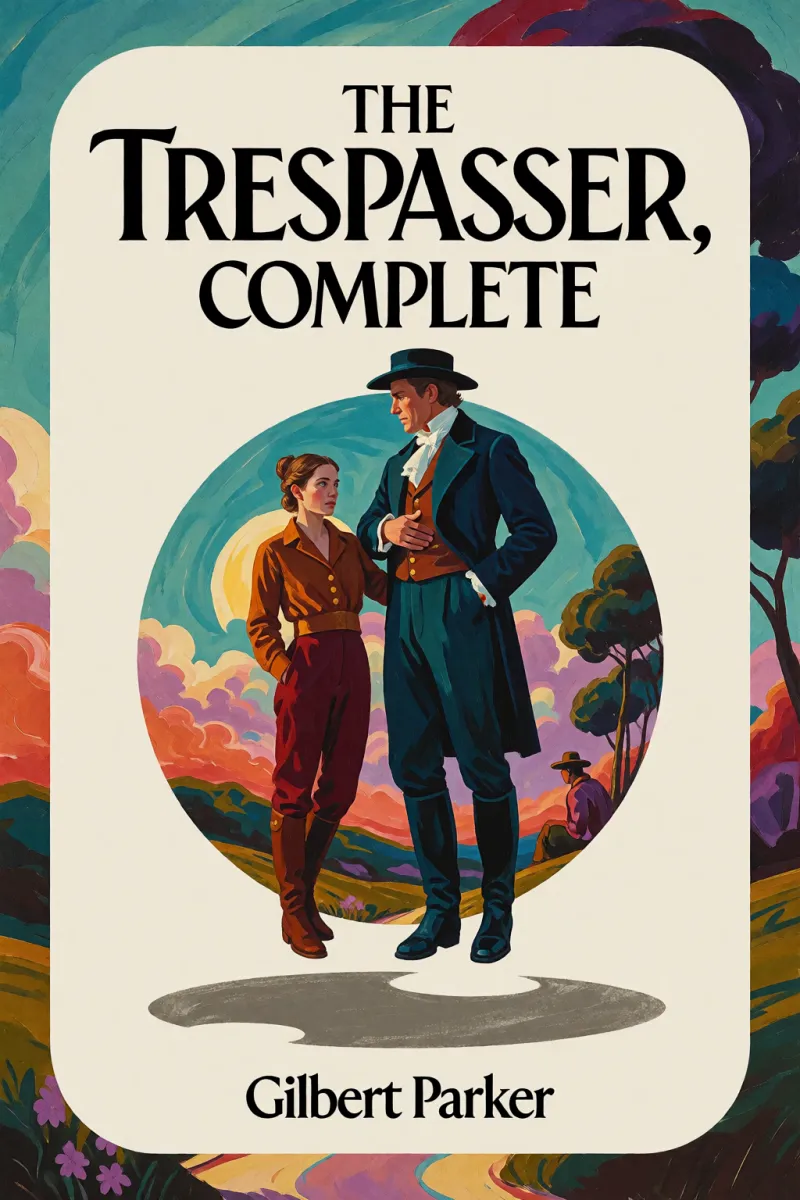 Cover of The Trespasser, Complete by Gilbert Parker