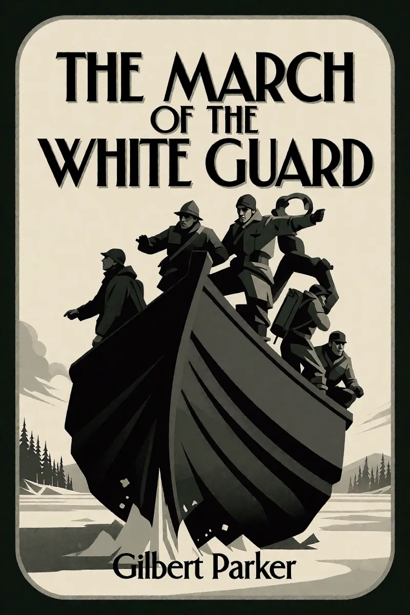 Cover of The March of the White Guard by Gilbert Parker