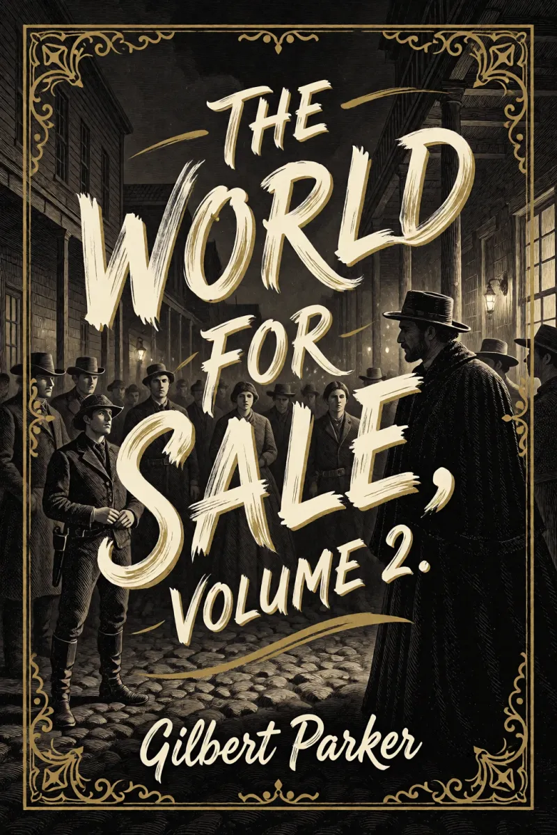 Cover of The World for Sale, Volume 2. by Gilbert Parker