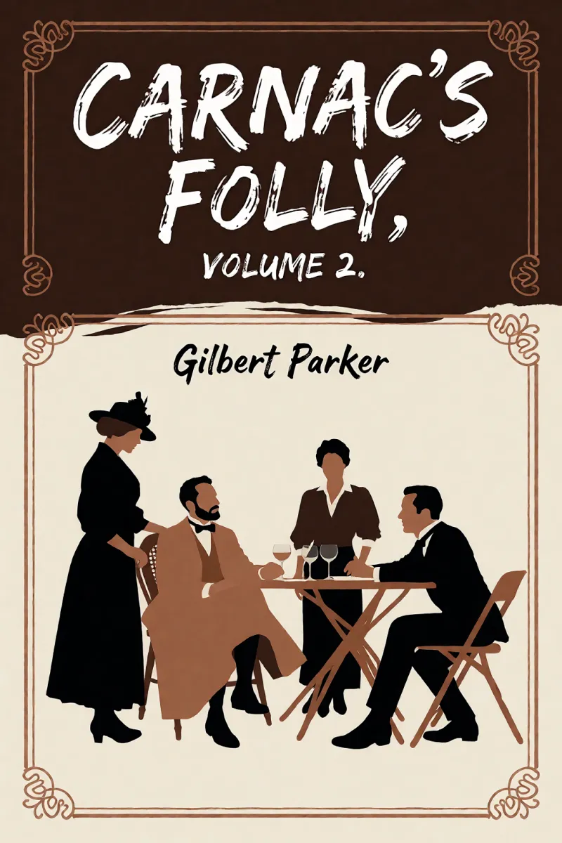 Cover of Carnac's Folly, Volume 2. by Gilbert Parker