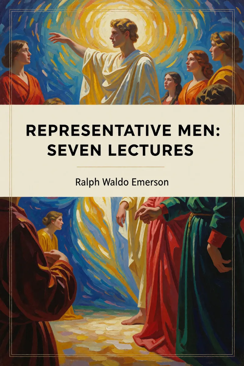 Cover of Representative Men: Seven Lectures by Ralph Waldo Emerson