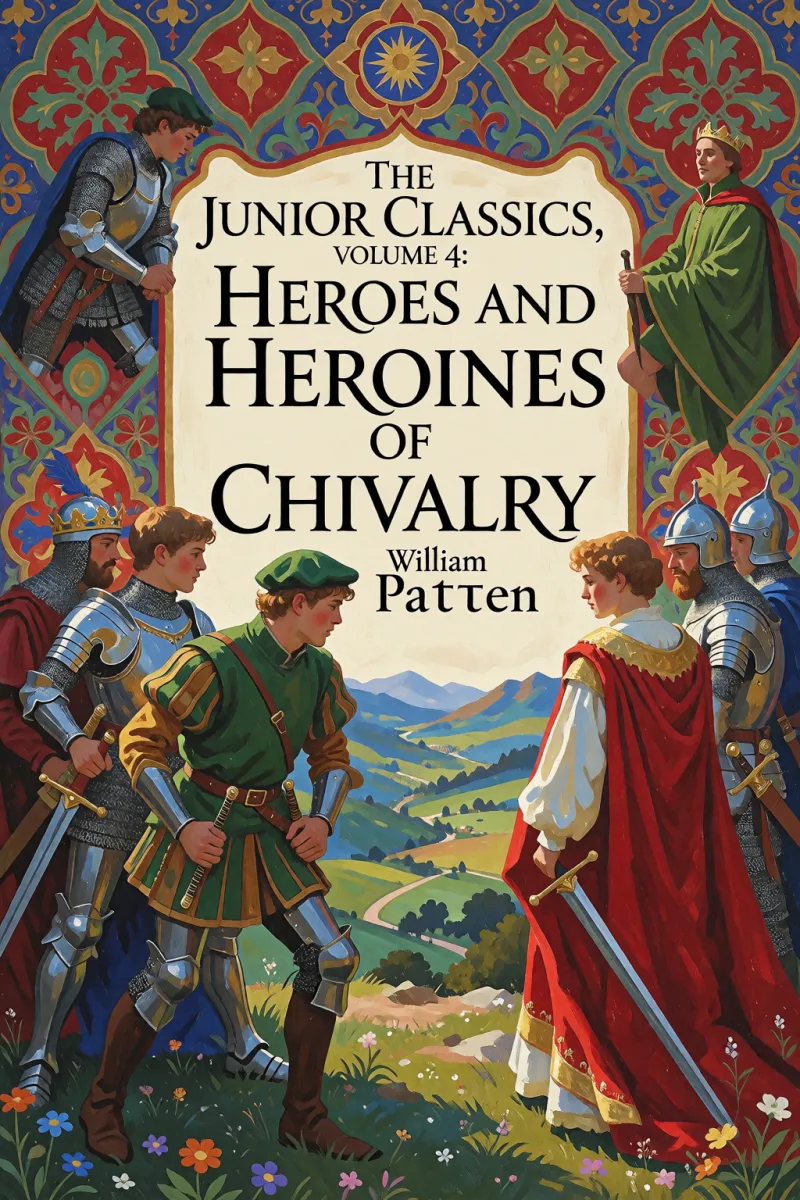 Cover of The Junior Classics, Volume 4: Heroes and heroines of chivalry by William Patten