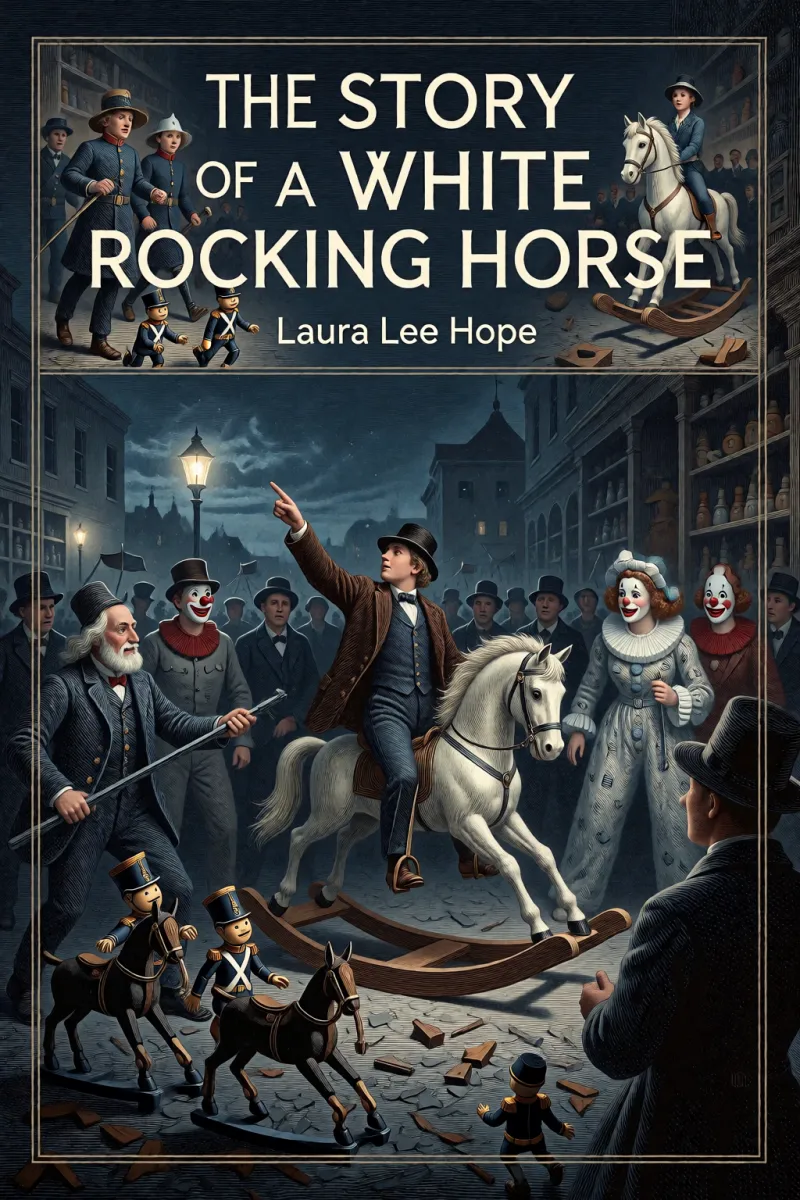 Cover of The Story of a White Rocking Horse by Laura Lee Hope