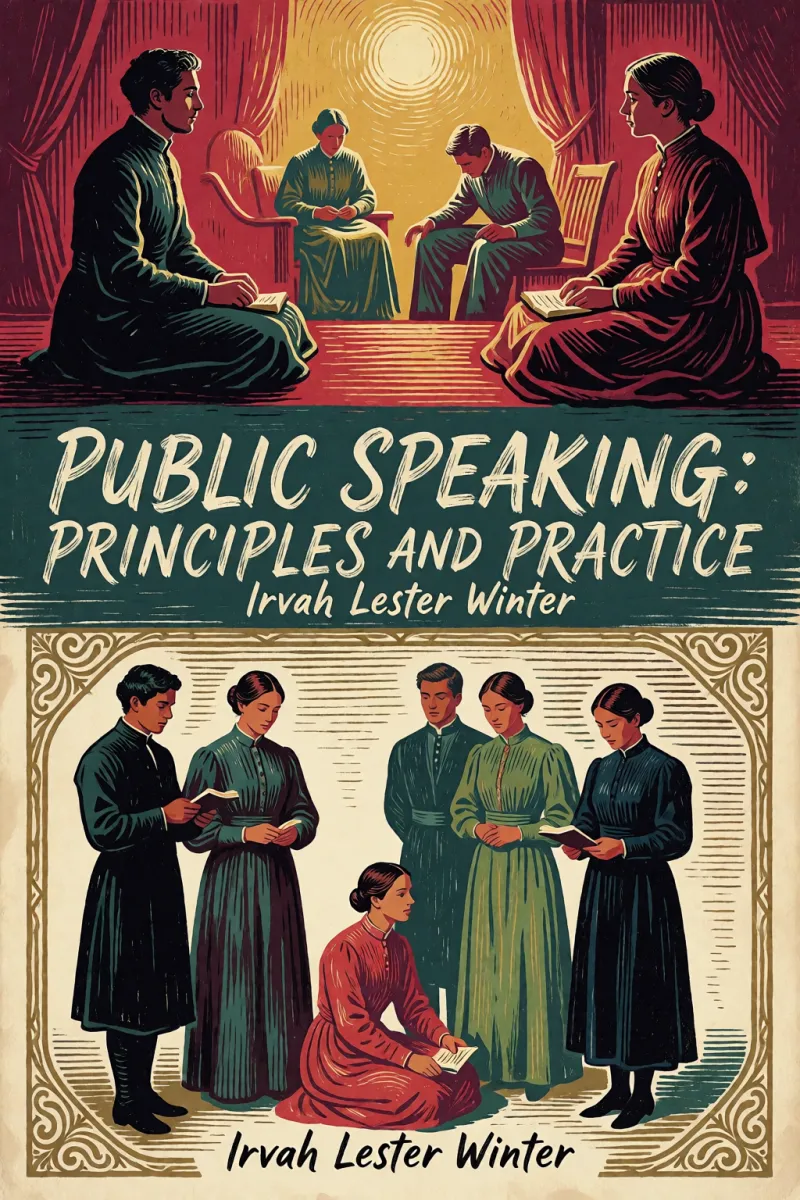 Cover of Public Speaking: Principles and Practice by Irvah Lester Winter