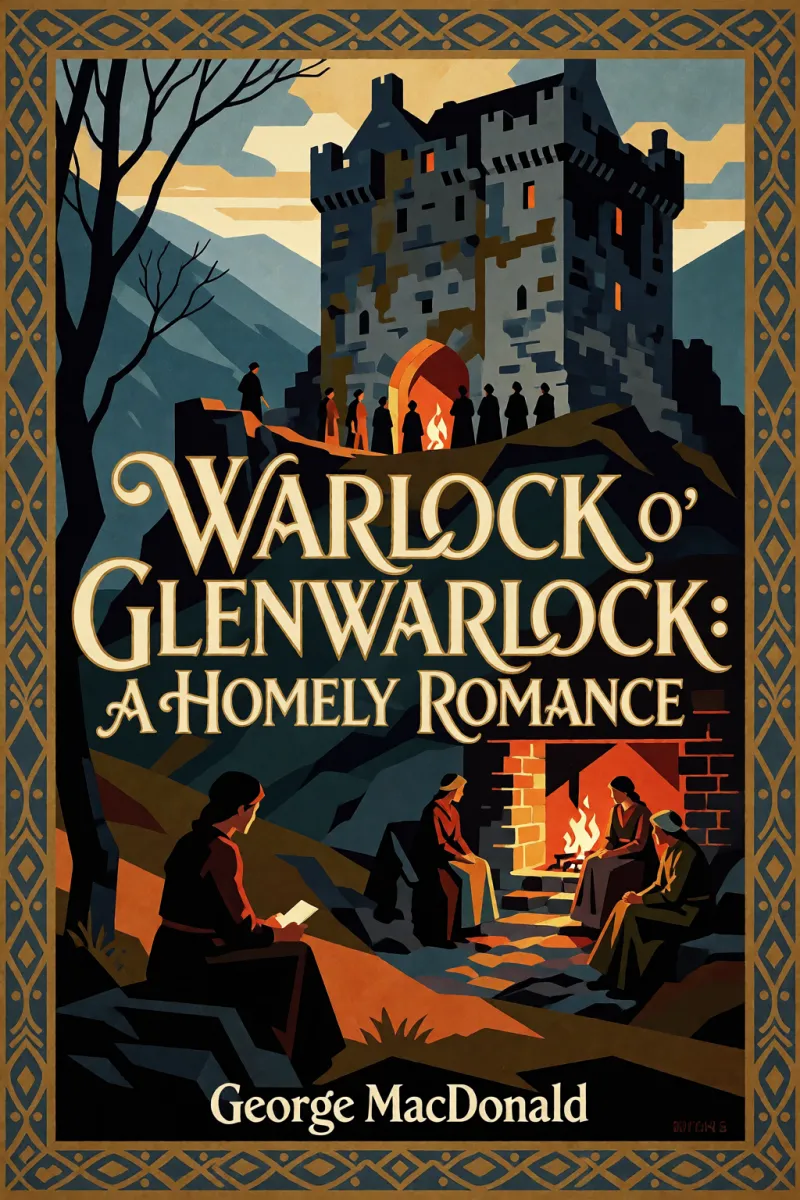 Cover of Warlock o' Glenwarlock: A Homely Romance by George MacDonald