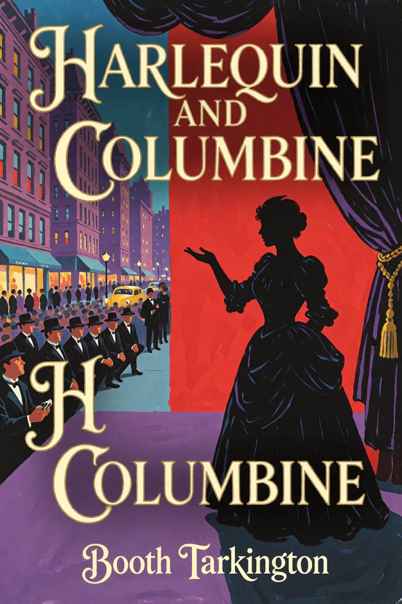 Cover of Harlequin and Columbine by Booth Tarkington