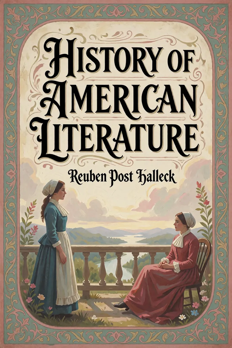 Cover of History of American Literature by Reuben Post Halleck