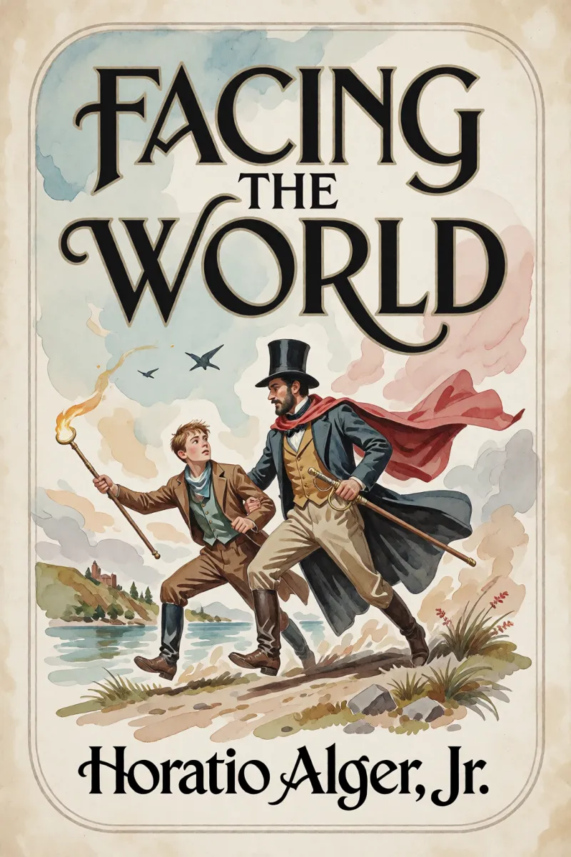 Cover of Facing the World by Horatio Alger, Jr.