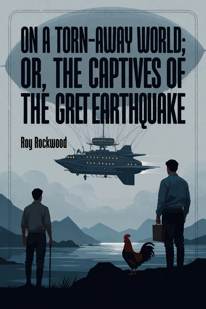 Cover of On a Torn-Away World; Or, the Captives of the Great Earthquake by Roy Rockwood