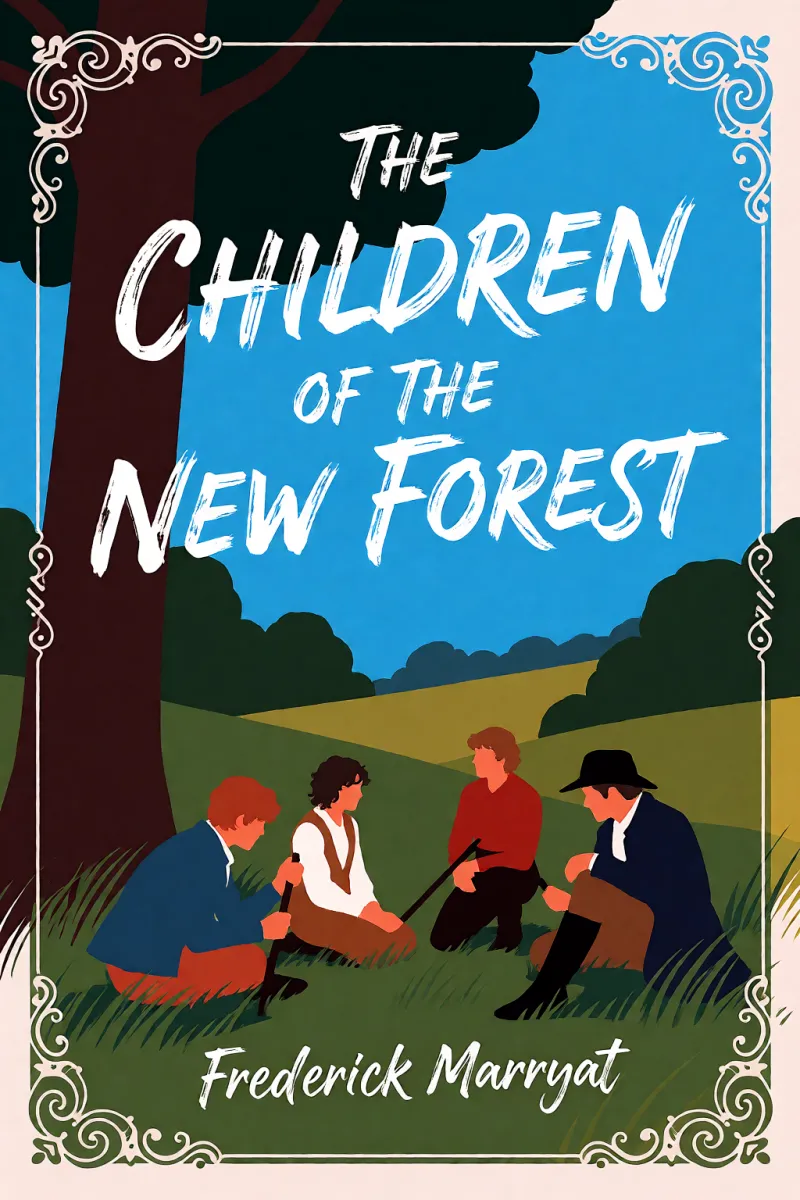 Cover of The Children of the New Forest by Frederick Marryat