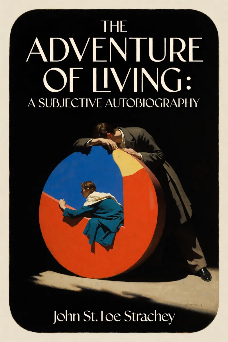 Cover of The Adventure of Living : a Subjective Autobiography by John St. Loe Strachey