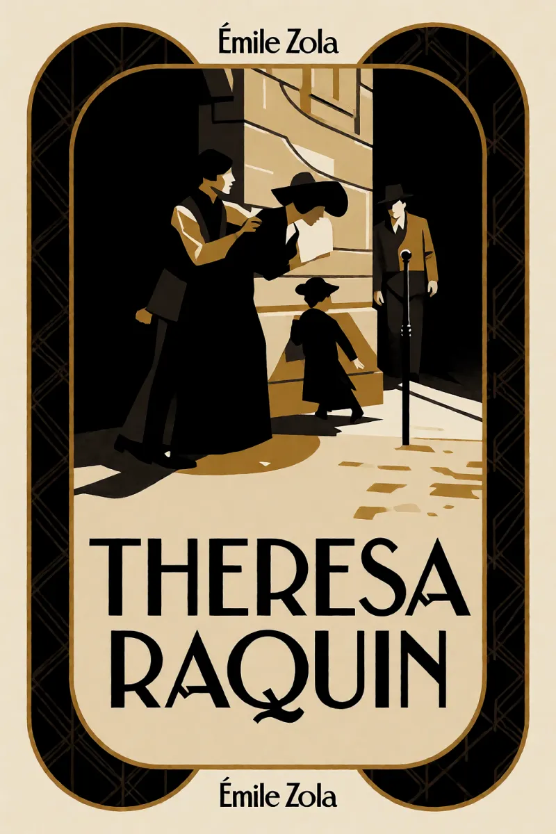 Cover of Theresa Raquin by Émile Zola