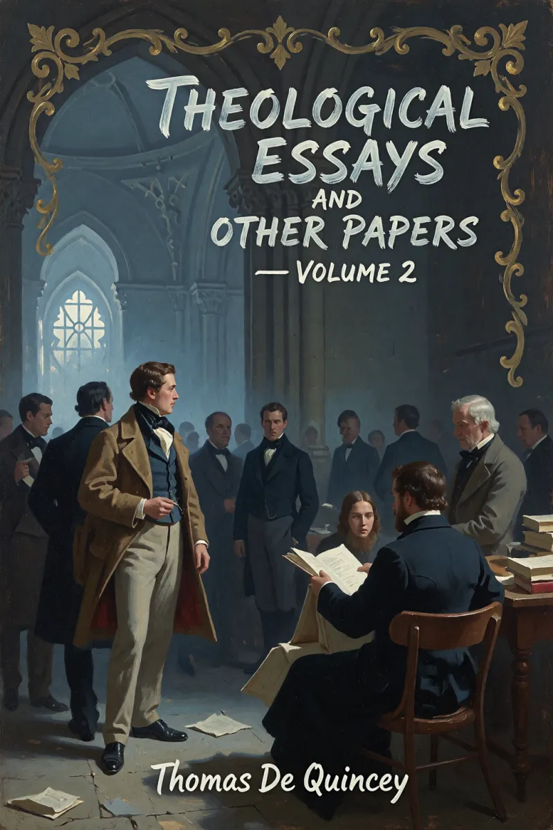Cover of Theological Essays and Other Papers — Volume 2 by Thomas De Quincey