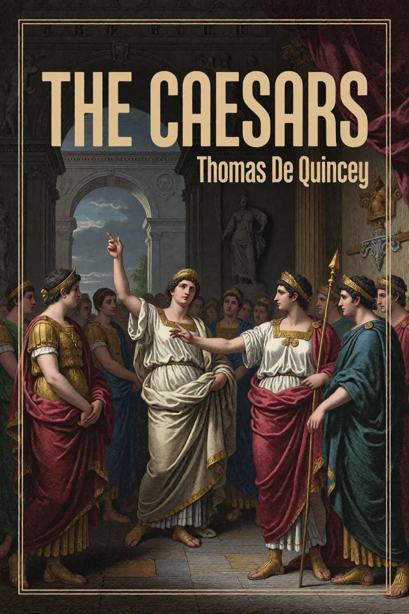 Cover of The Caesars by Thomas De Quincey