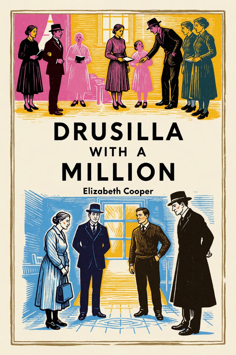Cover of Drusilla with a Million by Elizabeth Cooper