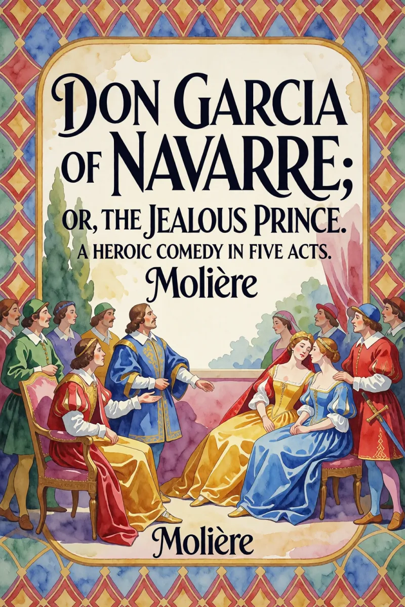 Cover of Don Garcia of Navarre; Or, the Jealous Prince. A Heroic Comedy in Five Acts. by Molière