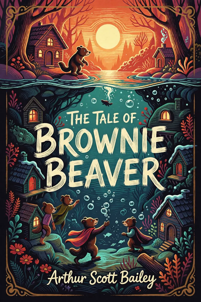 Cover of The tale of Brownie Beaver by Arthur Scott Bailey