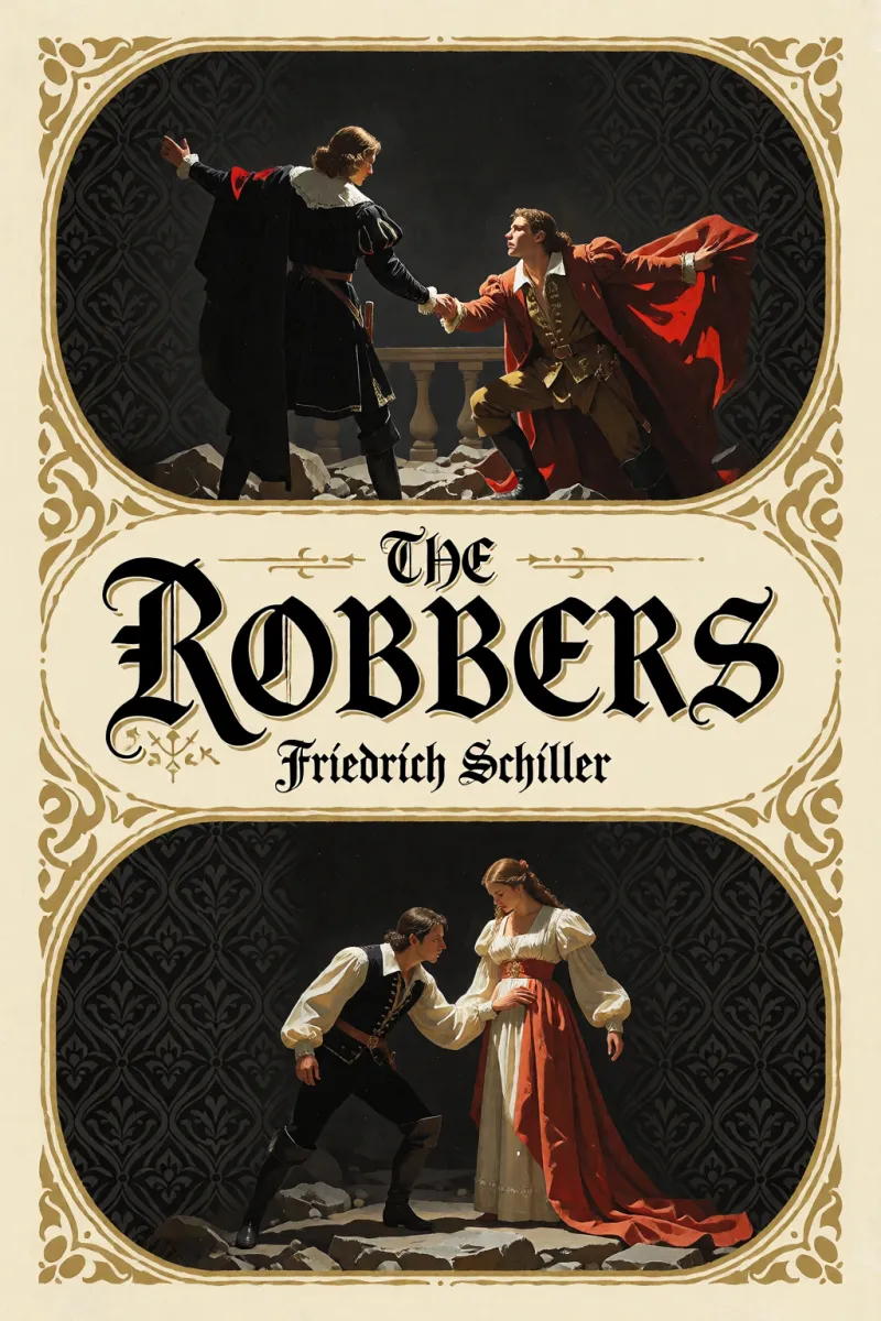 Cover of The Robbers by Friedrich Schiller