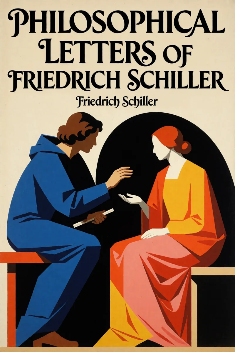 Cover of Philosophical Letters of Friedrich Schiller by Friedrich Schiller