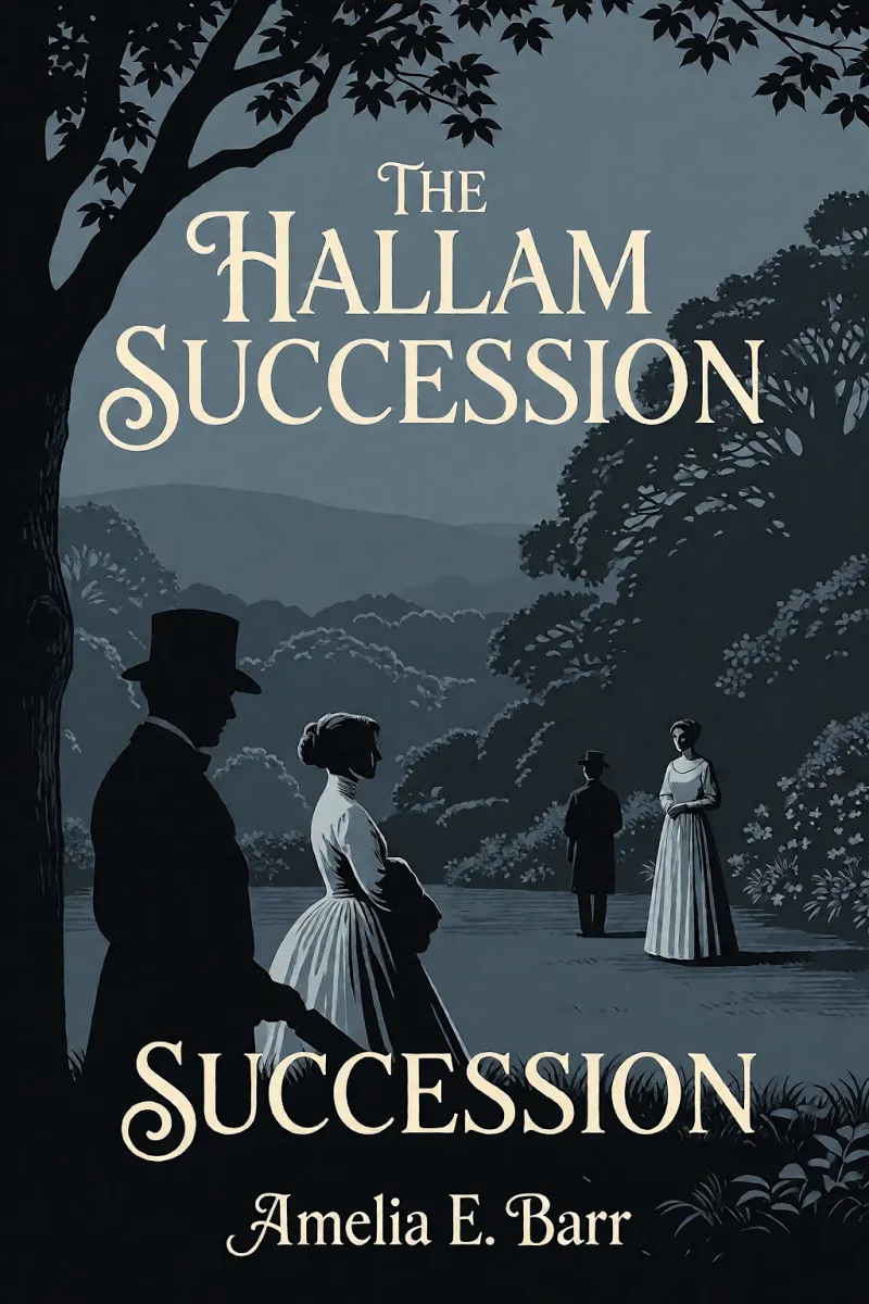 Cover of The Hallam Succession by Amelia E. Barr