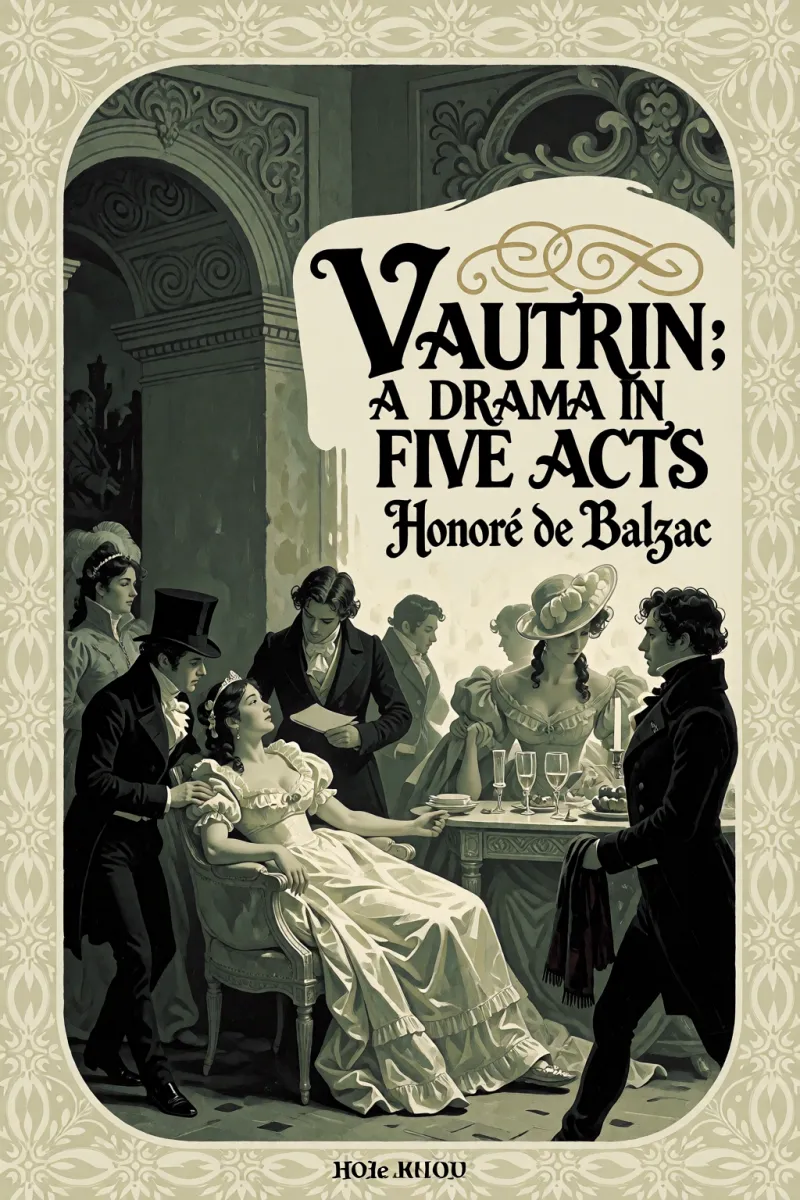 Cover of Vautrin: A Drama in Five Acts by Honoré de Balzac