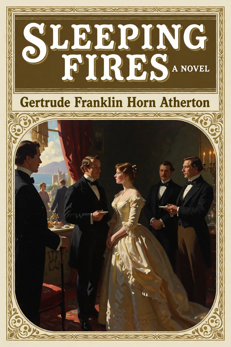 Cover of Sleeping Fires: a Novel by Gertrude Franklin Horn Atherton