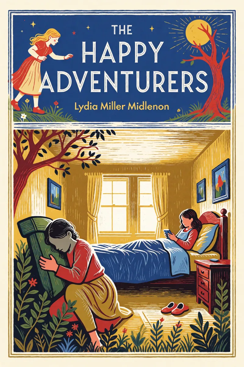 Cover of The Happy Adventurers by Lydia Miller Middleton