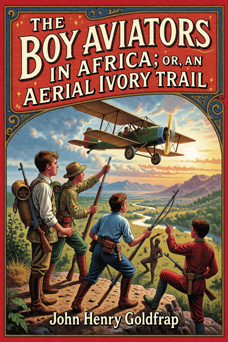 Cover of The Boy Aviators in Africa; Or, an Aerial Ivory Trail by John Henry Goldfrap