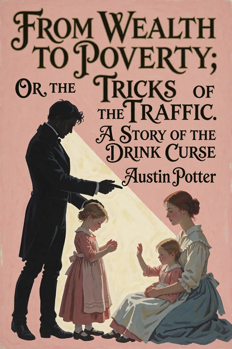 Cover of From Wealth to Poverty; Or, the Tricks of the Traffic. A Story of the Drink Curse by Austin Potter