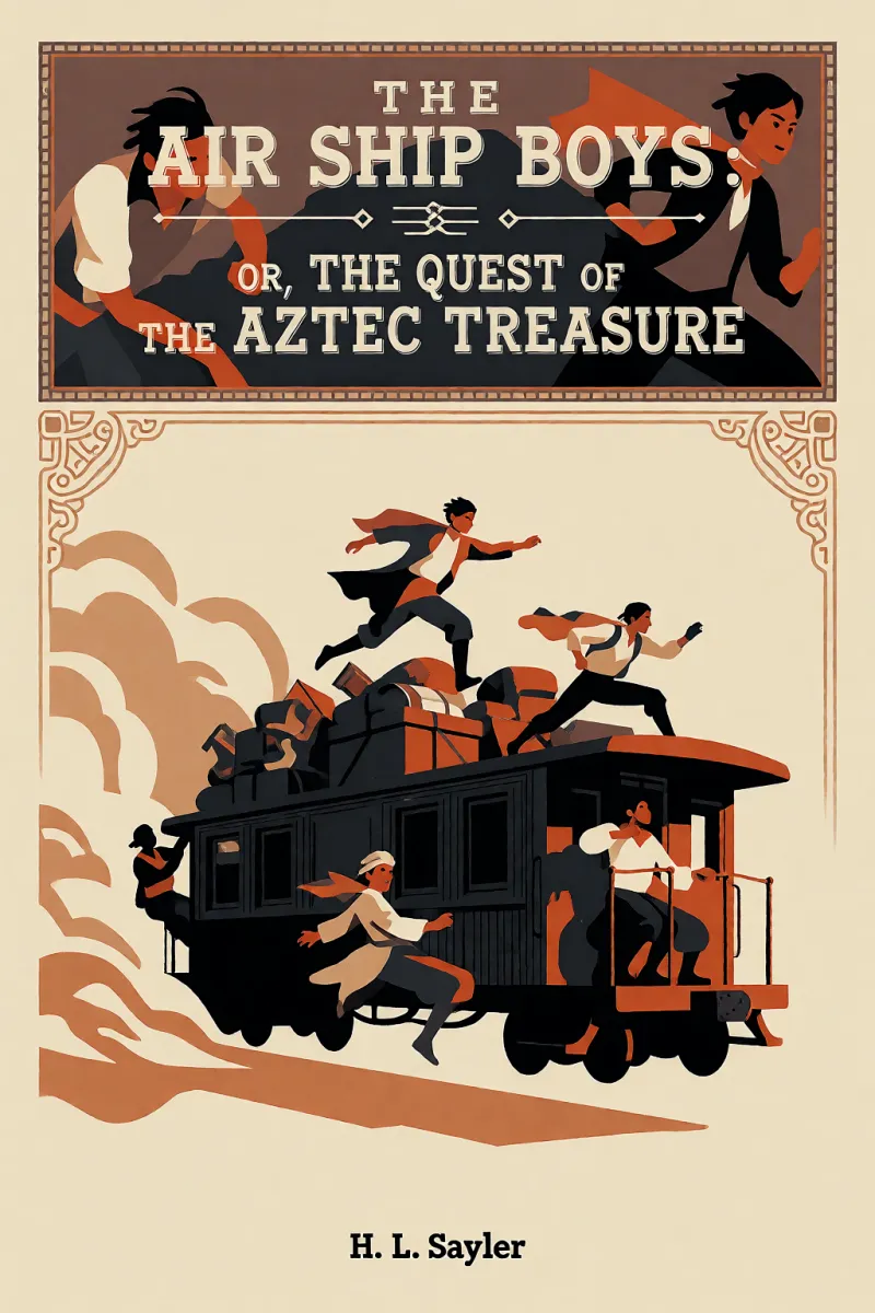 Cover of The Air Ship Boys : Or, the Quest of the Aztec Treasure by H. L. Sayler