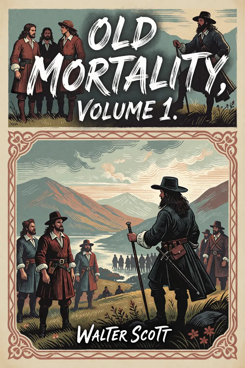 Cover of Old Mortality, Volume 1. by Walter Scott