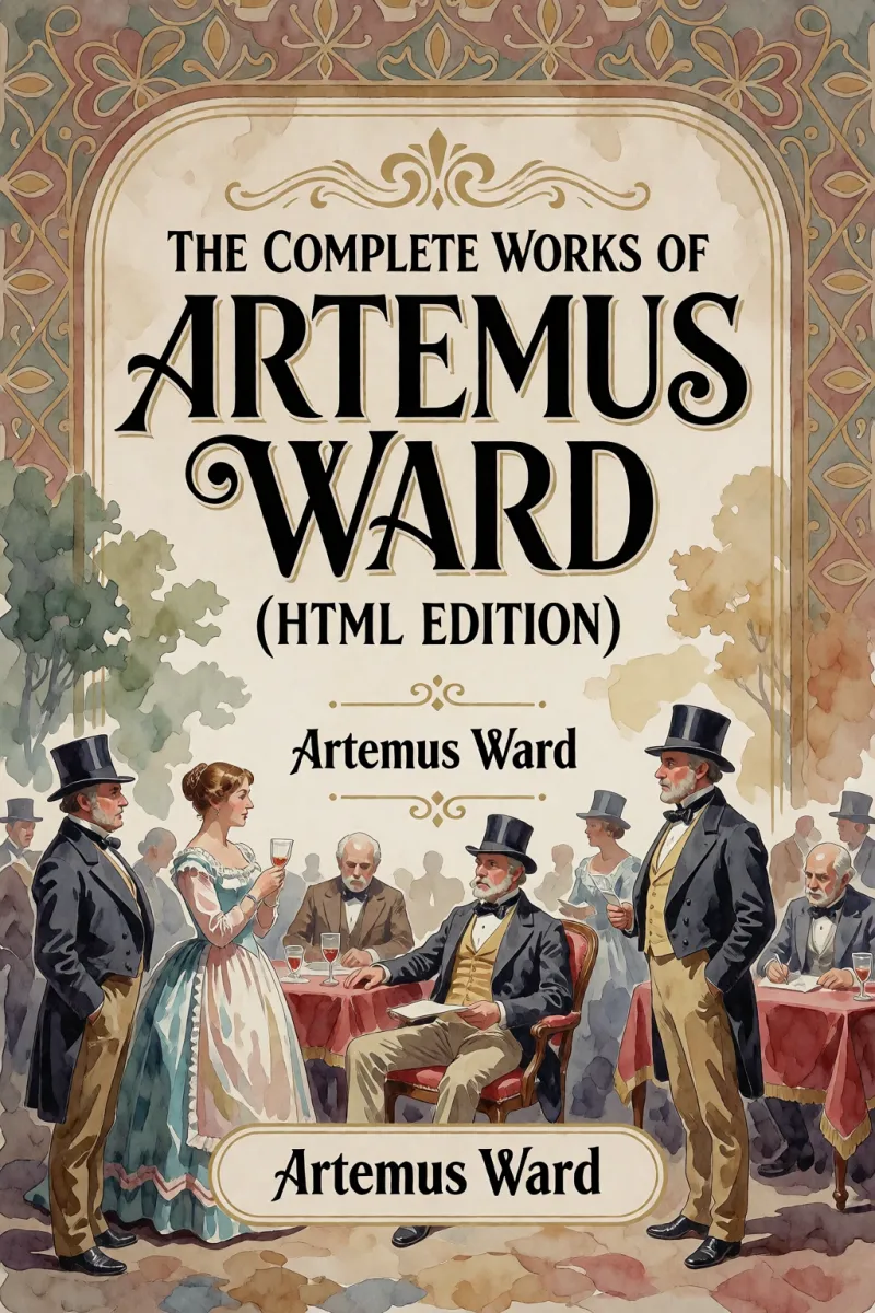 Cover of The Complete Works of Artemus Ward (HTML edition) by Artemus Ward