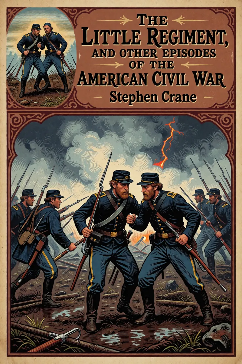 Cover of The Little Regiment, and Other Episodes of the American Civil War by Stephen Crane