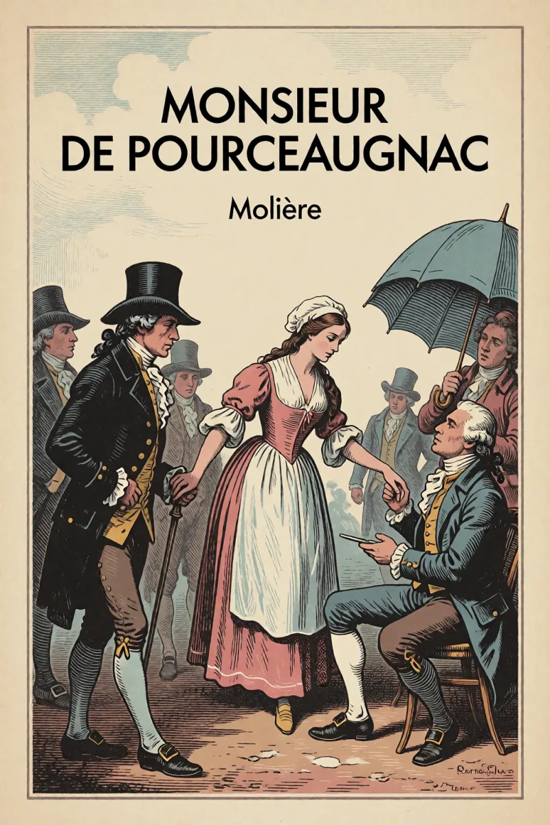 Cover of Monsieur De Pourceaugnac by Molière