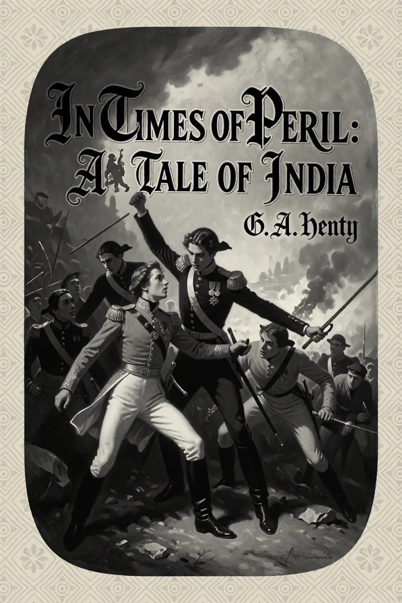 Cover of In Times of Peril: A Tale of India by G. A. Henty
