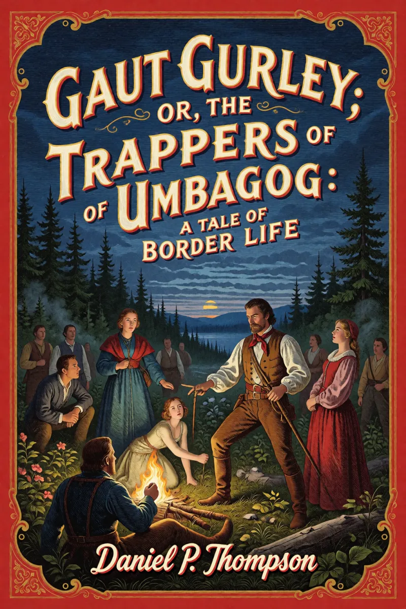 Cover of Gaut Gurley; Or, the Trappers of Umbagog: A Tale of Border Life by Daniel P. Thompson