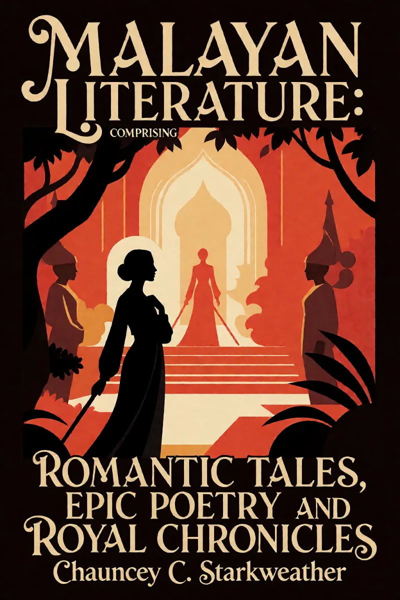 Cover of Malayan Literature: Comprising Romantic Tales, Epic Poetry and Royal Chronicles by Chauncey C. Starkweather