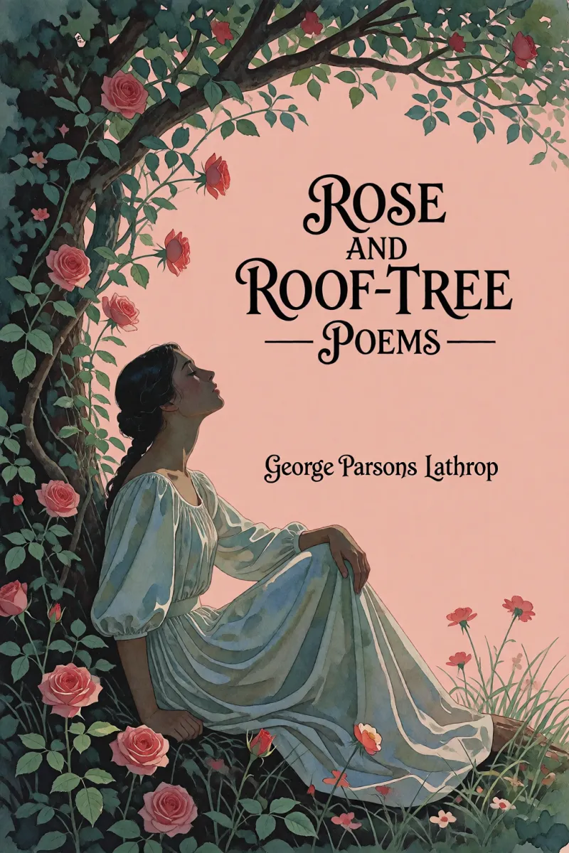 Cover of Rose and Roof-Tree — Poems by George Parsons Lathrop