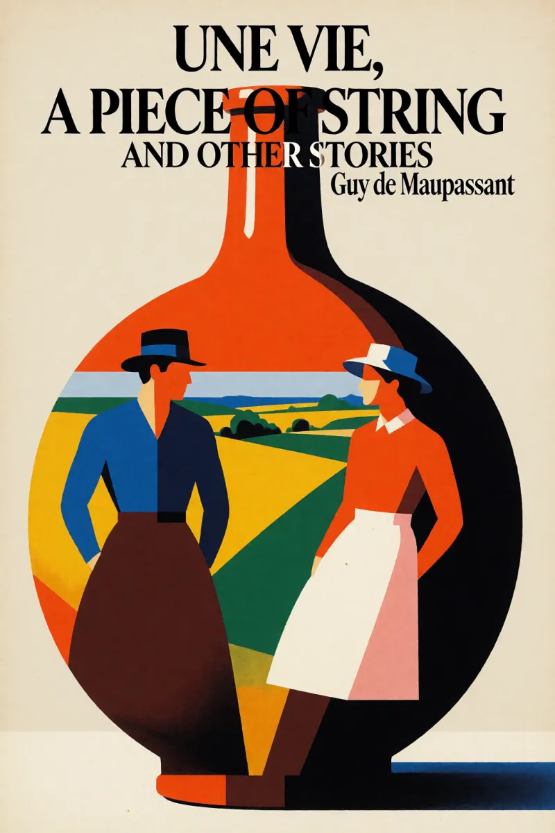 Cover of Une Vie, a Piece of String and Other Stories by Guy de Maupassant
