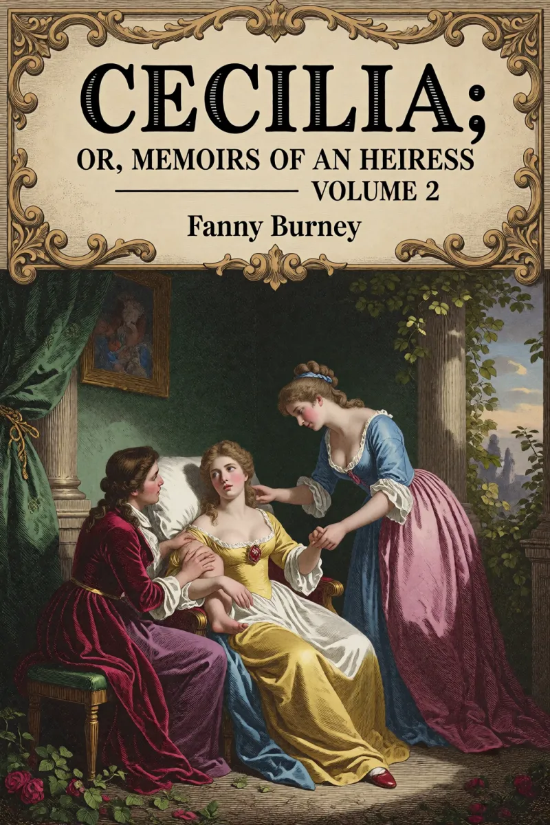 Cover of Cecilia; Or, Memoirs of an Heiress — Volume 2 by Fanny Burney