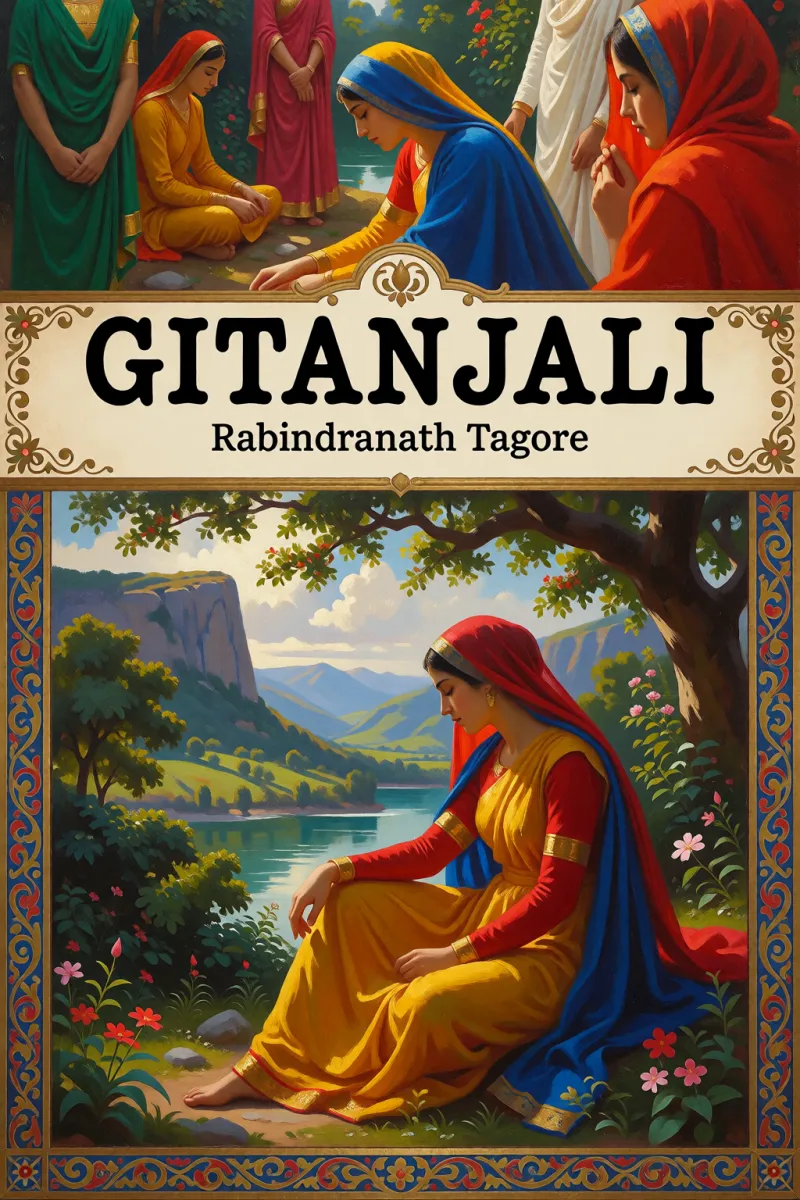 Cover of Gitanjali by Rabindranath Tagore